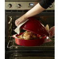 Naczynie ceramiczne do pieczenia kurczaka 34cm  - 9