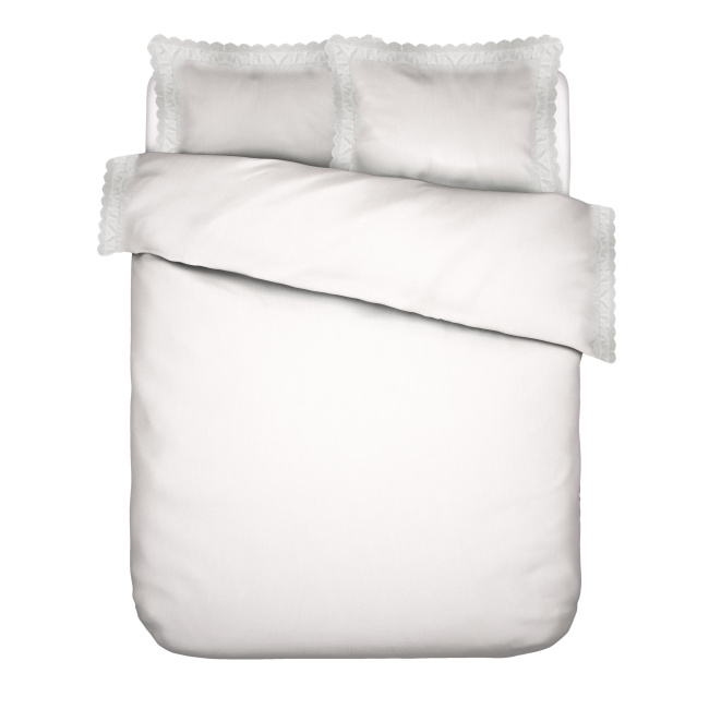 Bedding 260x220cm with 2 pillowcases 60x70cm white