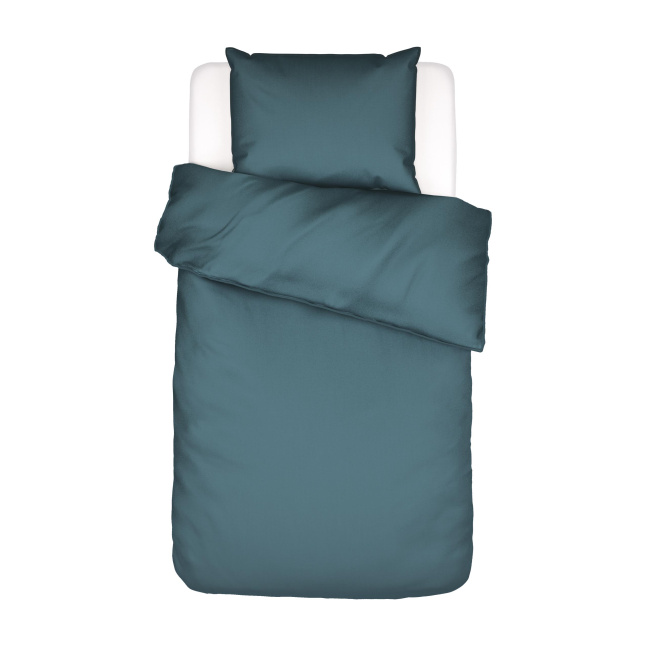 bedding Minte 140x220cm with pillowcase 60x70cm grey-blue