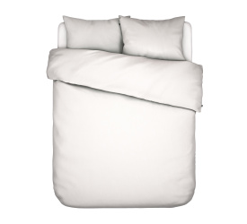 Pościel Minte 260x220cm z 2 poszewkami na poduszki 60x70cm biały
