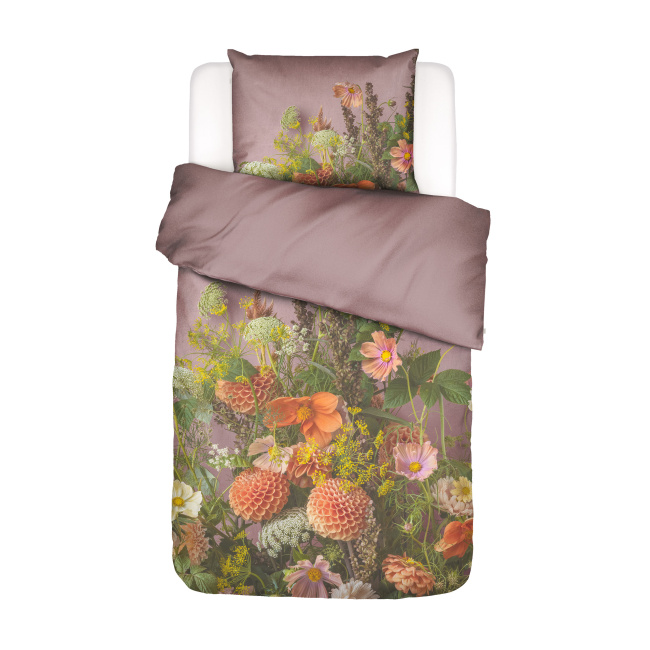 bedding Phaea 135x200cm with pillowcase 80x80cm old rose