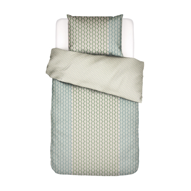 bedding Tesse 135x200cm with pillowcase 80x80cm green