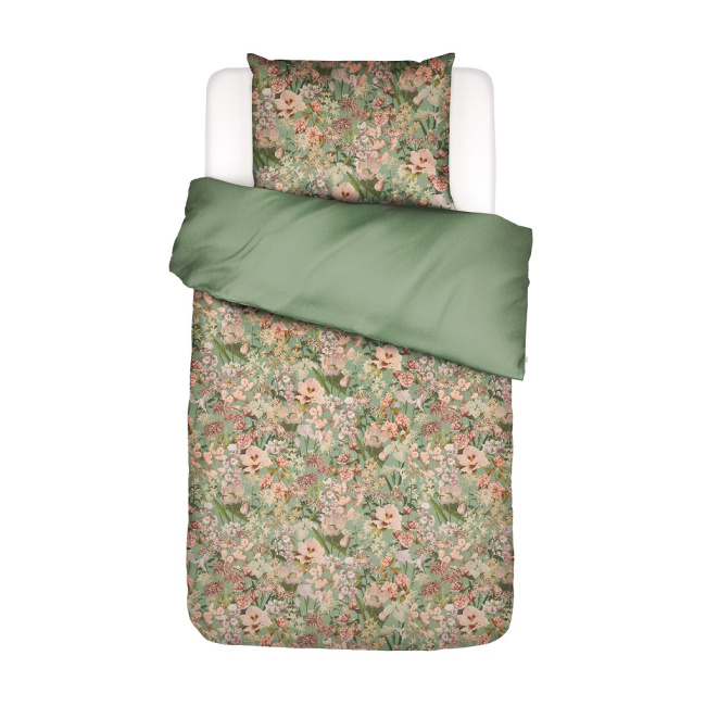 bedding Noleste 135x200cm with pillowcase 80x80cm green