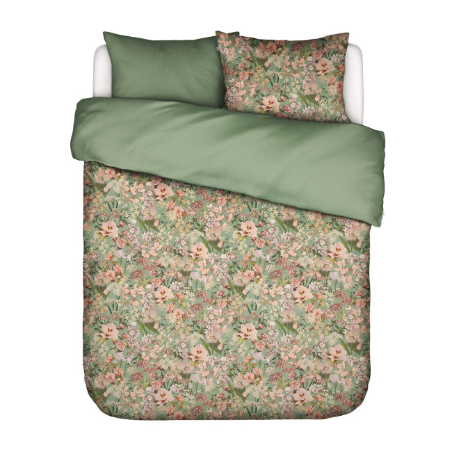 bedding Noleste 200x200cm with 2 pillowcases 80x80cm green