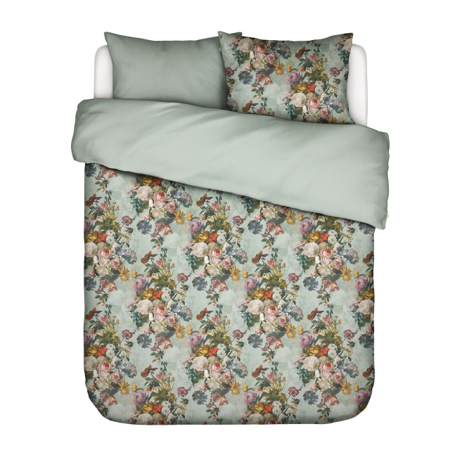 bedding Karli 200x200cm with 2 pillowcases 80x80cm mineral green - 1