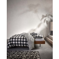 bedding Chess 135x200cm with pillowcase 80x80cm anthracite - 3