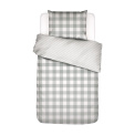 bedding Chess 135x200cm with pillowcase 80x80cm pale green