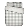 bedding Chess 200x200cm with 2 pillowcases 80x80cm pale green
