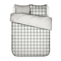 bedding Chess 200x200cm with 2 pillowcases 80x80cm pale green