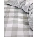 bedding Chess 200x200cm with 2 pillowcases 80x80cm grey - 2