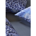 bedding Yule 135x200cm with pillowcase 80x80cm blue flowers - 3