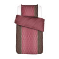 Bedding Tesse 135x200cm with pillowcase 80x80cm cherry red - 1