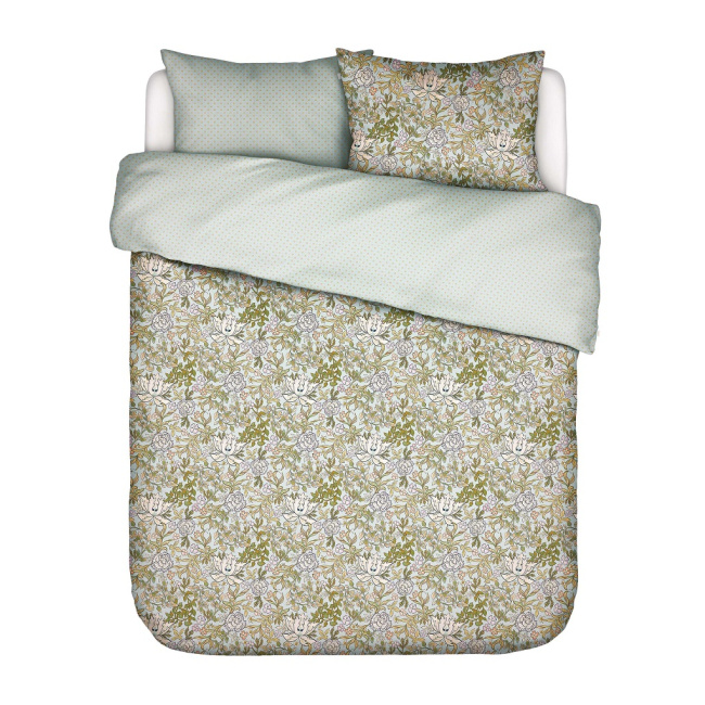 Bedding Ophelia 200x200cm with 2 pillowcases 80x80cm blue