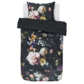 Bedding Fleur 135x200cm with pillowcase 80x80cm navy floral - 1