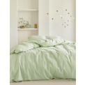 bedding Guy 200x200cm with 2 pillowcases 80x80cm pistachio - 2