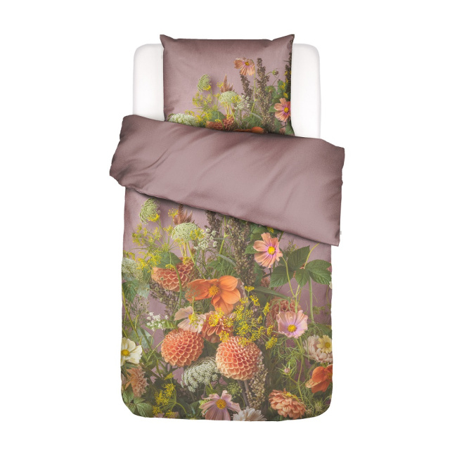 Bedding Phaea 140x220cm with pillowcase 60x70cm old rose - 1