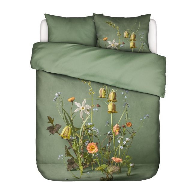 bedding Ficaria 240x220cm with 2 pillowcases 60x70cm green