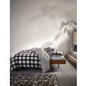 bedding Chess 140x220cm with pillowcase 60x70cm anthracite - 3