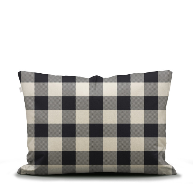 pillowcase Chess 60x70cm anthracite