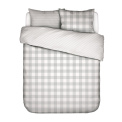 bedding Chess 200x220cm with 2 pillowcases 60x70cm grey