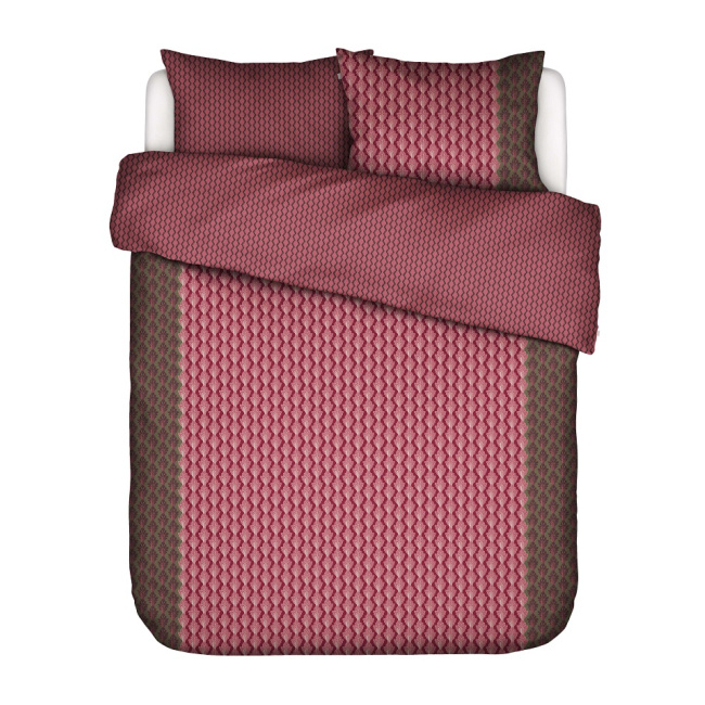 Bedding Tesse 200x220cm with 2 pillowcases 60x70cm cherry red - 1