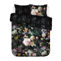 Bedding Fleur Festive 200x220cm with 2 pillowcases 60x70cm floral black