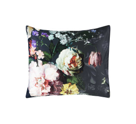 Poszewka na poduszkę Fleur 60x70cm granatowa