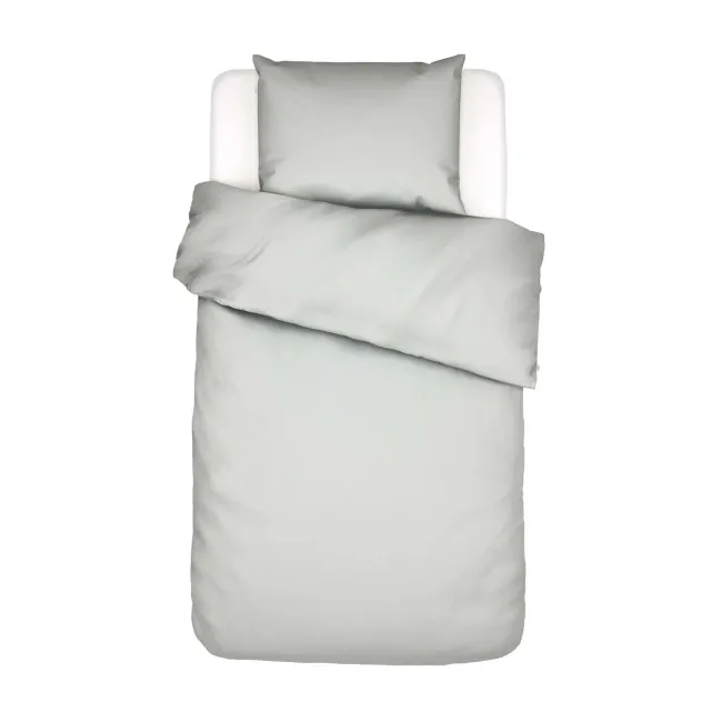 Bedding Zeva 140x220cm with pillowcase 60x70cm light grey