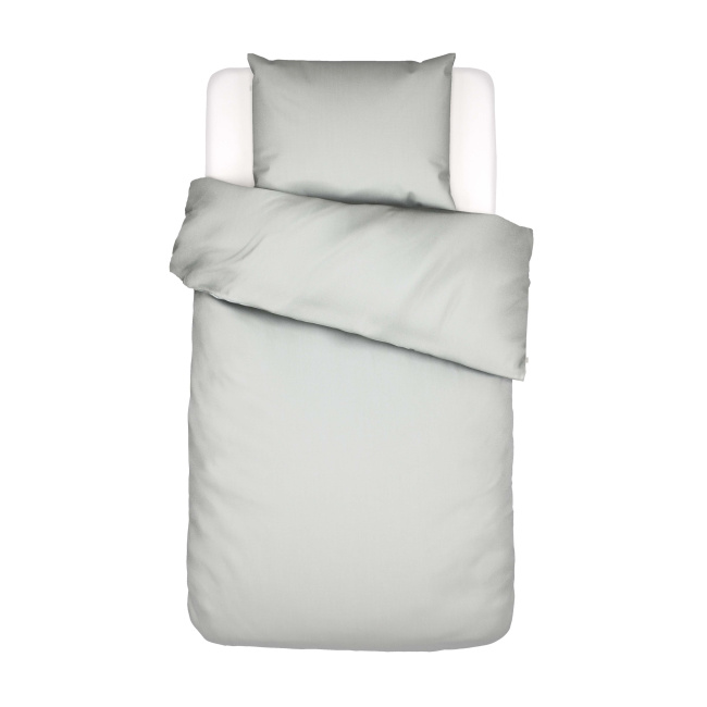 Bedding Zeva 140x220cm with pillowcase 60x70cm light grey - 1