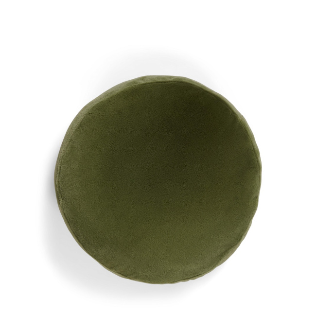 cushion Mads Furry 45cm olive