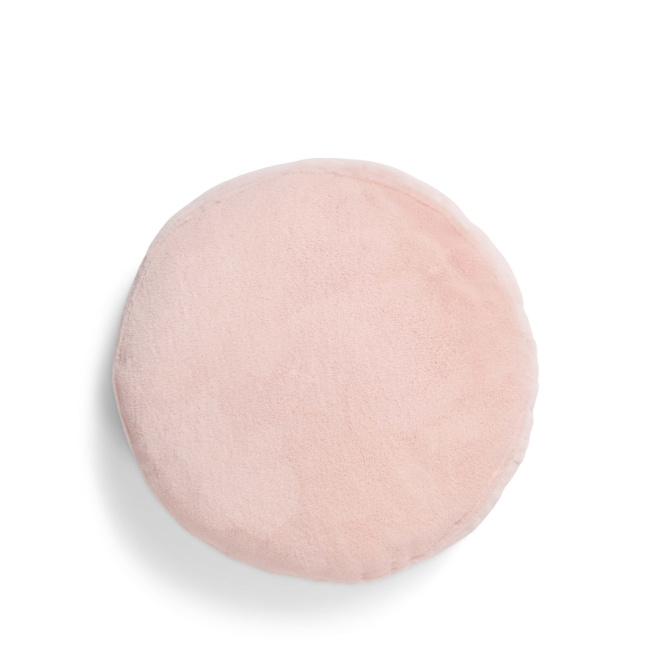 cushion Mads Furry 45cm powder pink