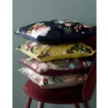 cushion Fleur 50x50cm navy blue - 3