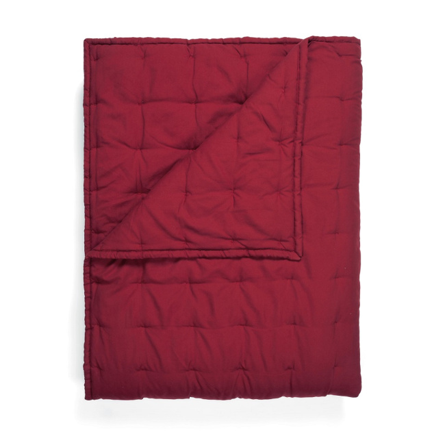 quilt Ruth 220x265cm burgundy