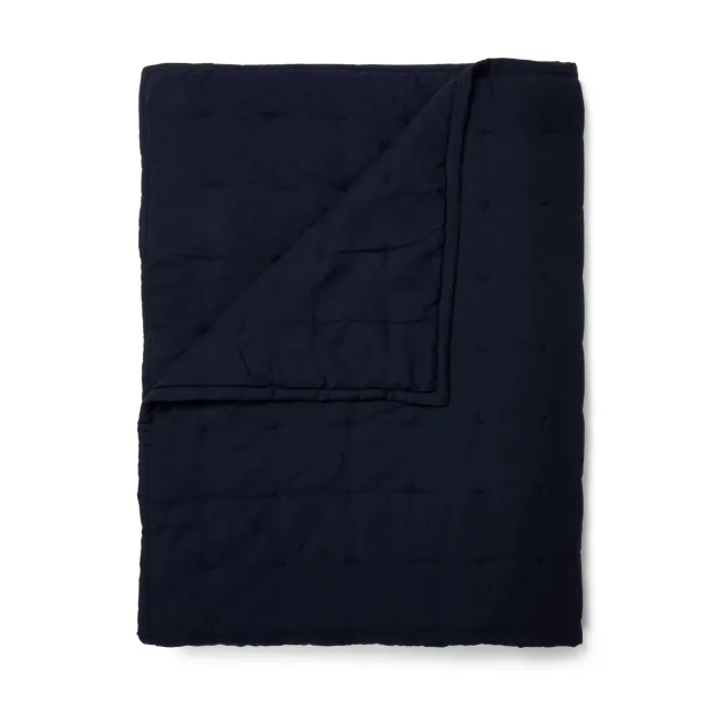 quilt Ruth 180x265cm navy blue
