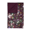 Pled Fleur 180x265cm burgundowy - 1