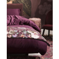 Pled Fleur 180x265cm burgundowy - 2