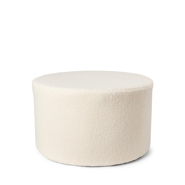 pouf Teddy 60x37cm vanilla - 1