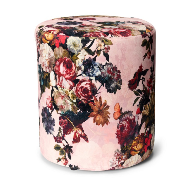 pouf Karli 40cm pink