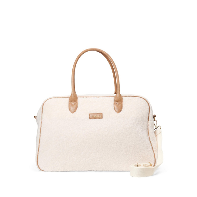 Torba Pebbles Teddy 50x20x30cm waniliowa - 1