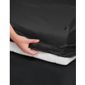 sheet Satin 90x200cm anthracite - 3