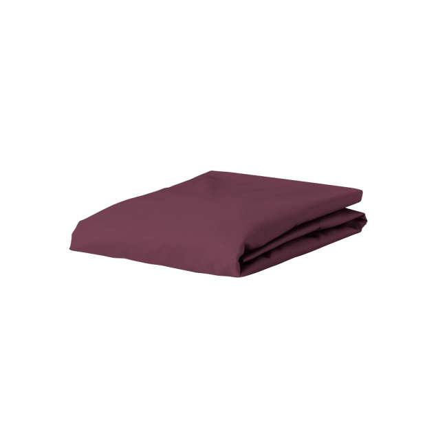 sheet Satin 80x200cm marsala