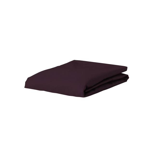 sheet The Perfect Organic Jersey 100x220cm burgundy