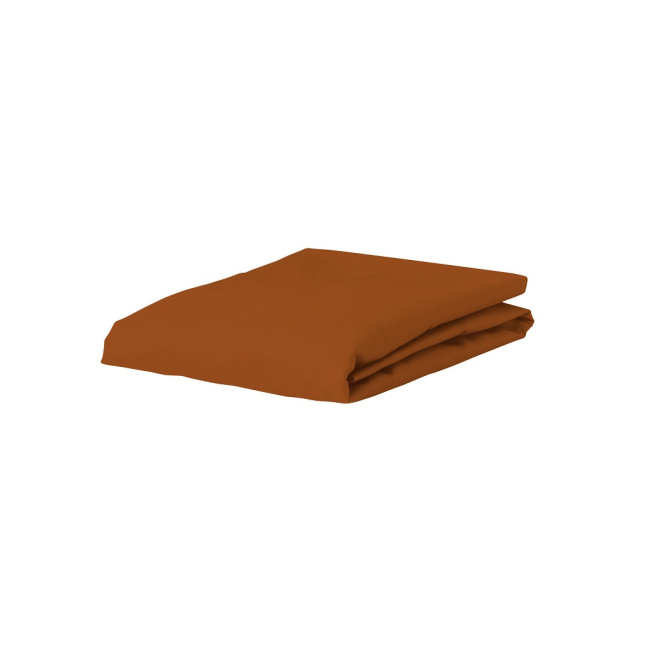 sheet The Perfect Organic Jersey 100x220cm brown