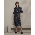 Kimono Sarai Flora XS navy blue - 3