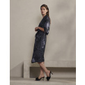 Kimono Sarai Flora XXL granatowe - 3