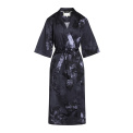 Kimono Sarai Flora XXL granatowe - 1