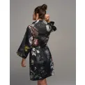 kimono Fleur Festive M navy blue - 2
