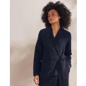 Dressing gown rosa uni S navy blue - 3