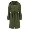 Dressing gown Louise XS green - 1