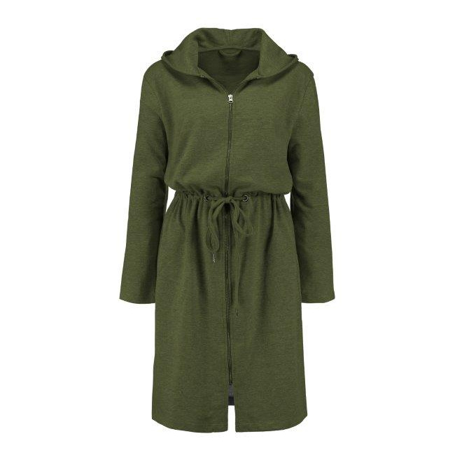 dressing gown Louise XS green